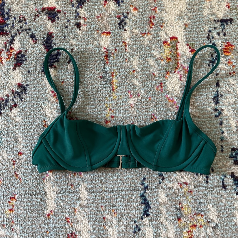 Green Bikini Top